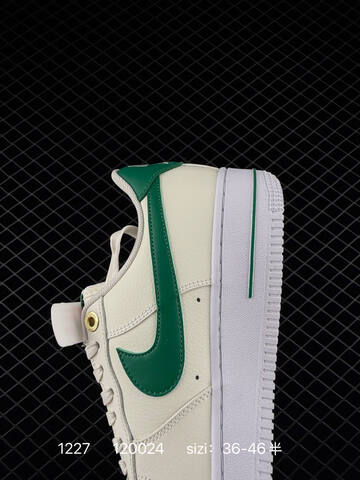 Nike Air Force 1 07 Sail White Green EU 36-46 5 Lifestyle - Unisex (BS-73451)