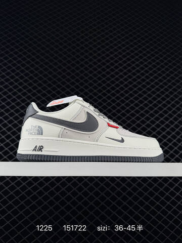 Nike Air Force 1 07 LV8 White Grey Black Red EU 36-45 Lifestyle - Unisex (BS-73496)