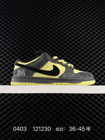 Nike SB Dunk Low Pro Supreme 94 White Grey Black Purple Blue Red EU 36-45 Skate - Unisex (BS-72297)