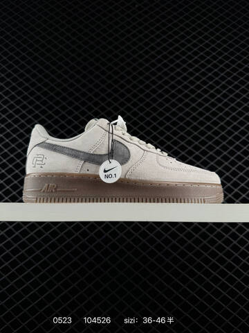 Nike Air Force 1 Low White Black Gold Light Blue Pale Yellow EU 36-46 Lifestyle - Unisex (BS-71269)