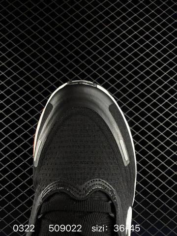 Nike Vomero Plus Black White With Orange-yellow Accents 36-45 Running - Unisex (BS-72518)