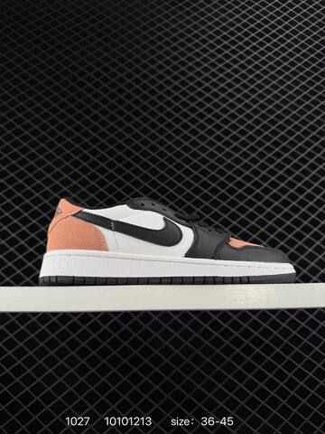Jordan Air Jordan 1 Low Burgundy White Silver Black Peach EU 36-45 Sneaker - Unisex BS-80430