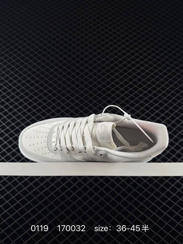 Nike Air Force 1 White Light Gray EU 36-45 5 Lifestyle - Unisex (BS-73076)