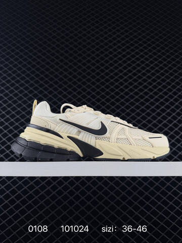 Nike V2K Run White Silver Cream Black EU 36-46 Running - Unisex (BS-73258)