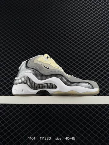 Nike Air Foamposite Pro White Navy 40-45 Basketball - Men s BS-74428