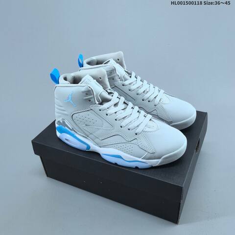 Jordan MVP 678 Grey White Light Blue EU 36-45 Basketball - Unisex (BS-66931)