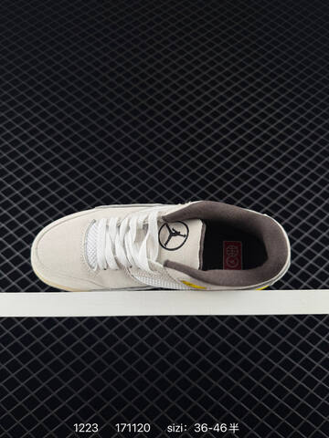 Jordan Flight Court White Off White Green Grey EU 36-46 Skate Shoe - Unisex (BS-80007)