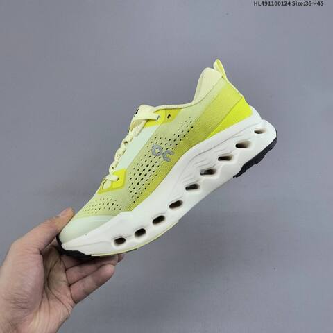 On Running Cloudsurfer Trail 2 Light Grey Bright Blue Black EU 36-45 Trail Shoe Trail Running Sneakers - Unisex (BS-69701)