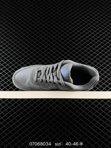 Nike Air Max 90 Grey Black Blue EU 40-46 Lifestyle - Men's (BS-70375)