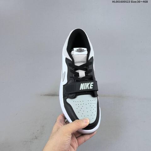 Jordan Legacy 312 Low Light Smoke Grey Black White EU 36-46 Basketball - Unisex (BS-65897)