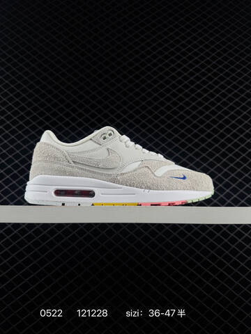Nike Air Max 1 White Grey Green Pink EU 36-47 Lifestyle - Unisex (BS-71297)