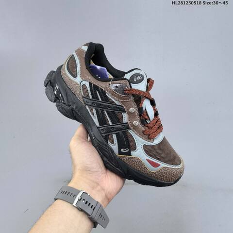 ASICS Gel-NYC 2 0 Yellow Black Brown Grey EU 36-45 Running Shoe Running Sneakers - Unisex (BS-68823)