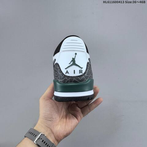 Nike Air Jordan Legacy 312 White Gray Black Green 36 46 Lifestyle - Unisex (BS-66206)