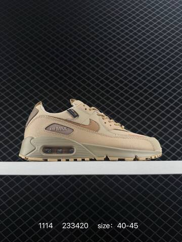 Nike Air Max 90 Gray Black Yellow EU 40-45 Lifestyle - Men's (BS-74208)