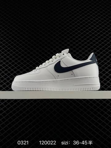 Nike Air Force 1 07 White Navy EU 36-45 5 Lifestyle - Unisex (BS-72553)