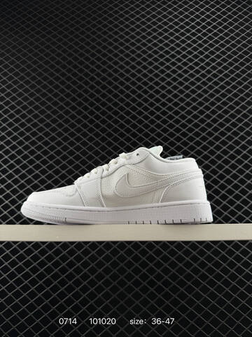 Jordan Air Jordan 1 Low Triple White EU 36-47 Sneaker - Unisex (BS-81069)