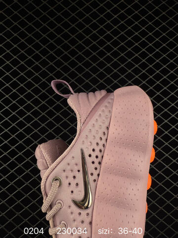 Nike Mind 002 Lilac Purple With Bright Orange Outsole Pods 36-40 Casual - Unisex (BS-72830)