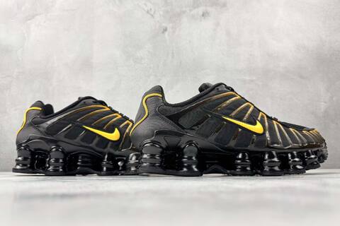 Nike Shox TL Black Yellow Lifestyle (BS-86962)