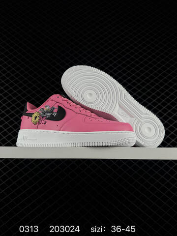 Nike Air Force 1 Low Black White 36-45 Casual - Unisex (BS-72657)