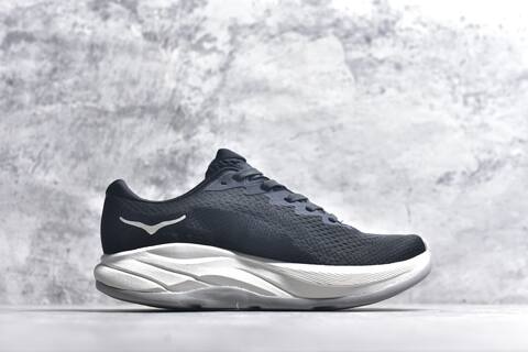 HOKA Rincon 4 Black White Grey Running Shoe Running Sneakers BS-59407