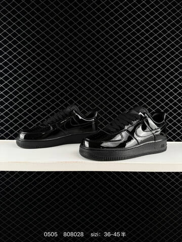 Nike Air Force 1 07 Black Patent EU 36-45 Lifestyle - Unisex (BS-71692)