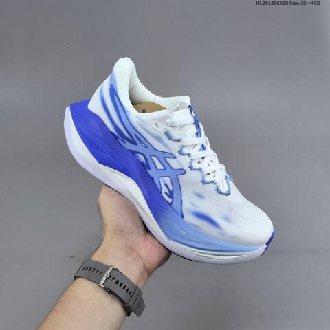 ASICS Superblast 3 1013B180 005 White Blue EU 36-45 Running Shoe Running Sneakers - Unisex (BS-68758)