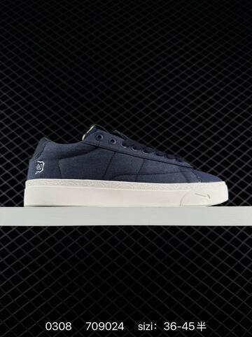 Nike Blazer Low Detroit Tigers Navy Orange Tiger Print EU 36-45 5 Casual - Unisex (BS-72734)