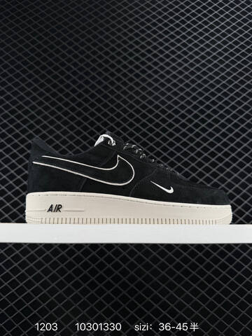 Nike Air Force 1 07 Black White EU 36-45 5 Lifestyle - Unisex (BS-73866)