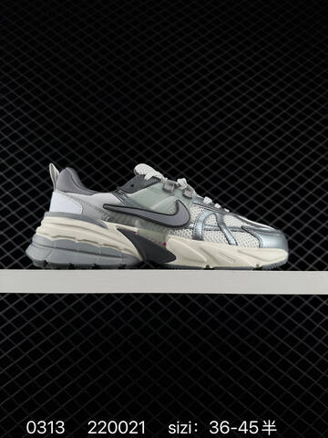 Nike V2K Run White Metallic Silver Light Blue Grey EU 36-45 Running - Unisex (BS-72668)