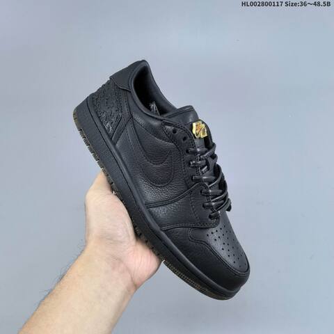 Nike Air Jordan 1 Retro OG Black Gold 36 48 5 Basketball - Unisex (BS-66946)