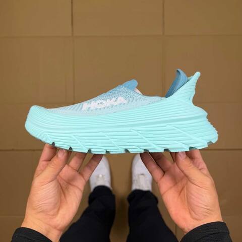 HOKA Restore TC Mint Teal White Sneaker Casual Sneakers BS-86928