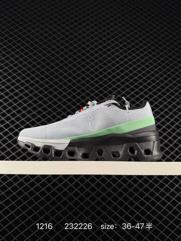 On Cloudtilt Light Grey Mint Green Black White EU 36-47 Running Shoe Running Sneakers - Unisex (BS-85431)