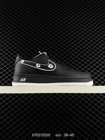 Nike Air Force 1 Off White Black Brown Gum EU 36-45 Casual - Unisex (BS-70456)