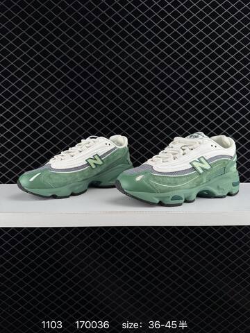 New Balance 1000 M1000PSY Green White Grey Dark Green EU 36-45 Sneaker - Unisex (BS-82634)