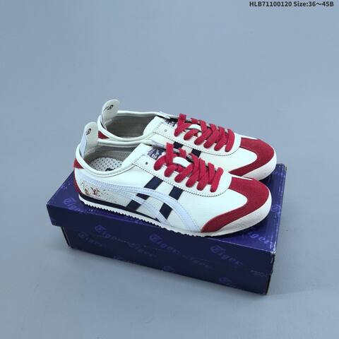 Onitsuka Tiger MEXICO 66 Cream White Black Beige EU 36-45 Sneaker Casual Sneakers - Unisex (BS-69056)