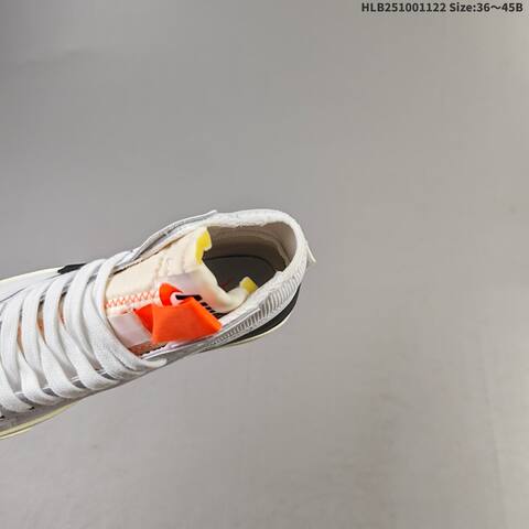 Nike Blazer Mid 77 Jumbo White Black Beige Orange EU 36-45 Skate Shoe - Unisex BS-63248