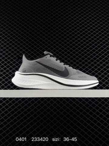 Nike Zoom Air Grey Red White Black EU 36-45 Running - Unisex (BS-72347)