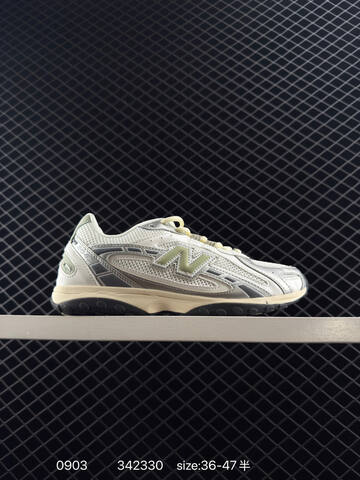 New Balance 204L U204MMA White Silver Light Green Cream Black EU 36-47 Running Shoe - Unisex (BS-82876)