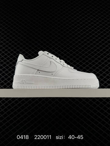 Nike Air Force 1 07 Low Triple Black 40-45 Lifestyle - Men's (BS-72021)