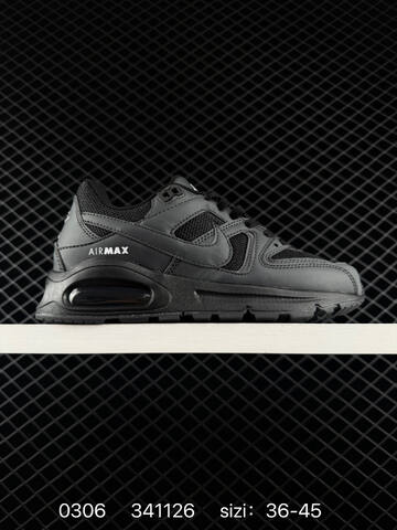 Nike Air Max Command Black White Gray 36-45 Running - Unisex (BS-72777)