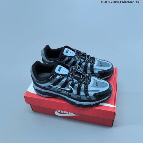 Nike P-6000 White Grey Black Cream EU 36-45 Running Shoe - Unisex (BS-60822)