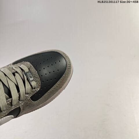 Nike Air Force 1 07 Black Grey Taupe EU 36-45 Sneaker - Unisex (BS-63561)