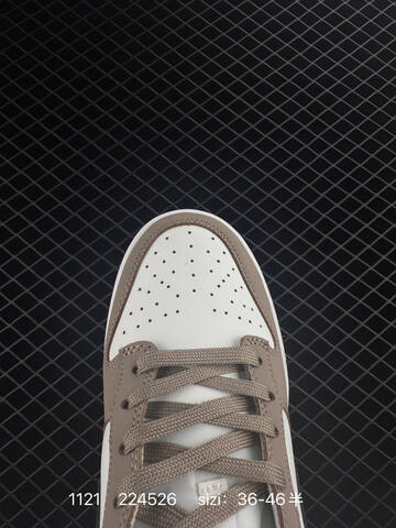 Nike SB Dunk Low White Taupe Black EU 36-46 5 Skate - Unisex (BS-74078)