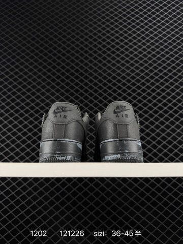 Nike Air Force 1 07 Black Grey EU 36-45 5 Lifestyle - Unisex (BS-73884)