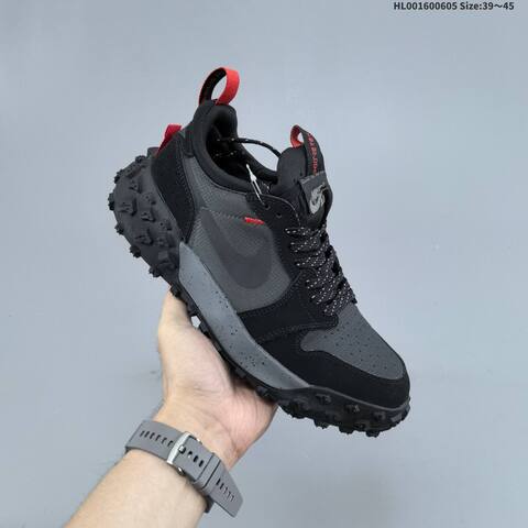 Nike Air Jordan 1 Element Gore-Tex Low Black Grey Red EU 39-45 Trail - Unisex BS-65807