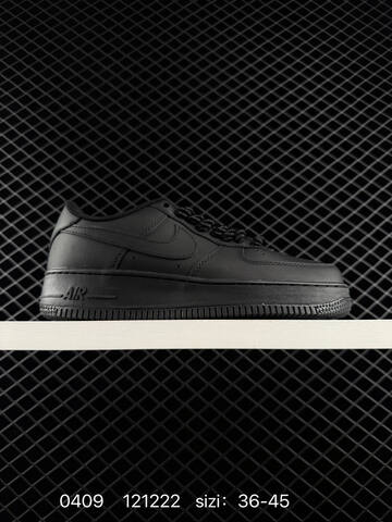 Nike Air Force 1 07 Multiple Colorways All Black Upper With White Midsole And White Laces All White With Cream Laces Black Upper With White Midsole And Black Laces EU 36-45 Lifestyle - Unisex (BS-72218)
