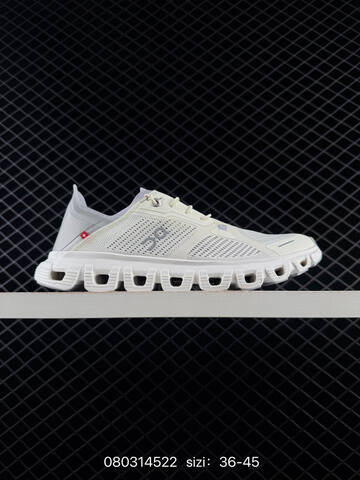 On Running Cloud 6 Coast Black Grey White Red EU 36-45 Running Shoe Running Sneakers - Unisex (BS-84943)