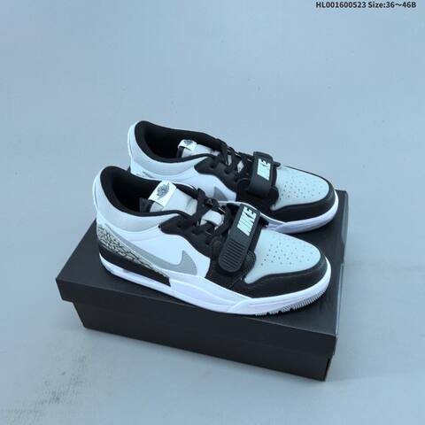 Jordan Legacy 312 Low Light Smoke Grey Black White EU 36-46 Basketball - Unisex (BS-65897)