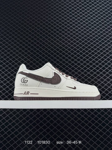 Nike Air Force 1 07 Low White Black Red EU 36-45 Lifestyle - Unisex (BS-74062)
