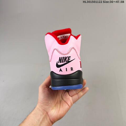 Jordan Air Jordan 5 x Awake NY Pink Red Grey Black EU 36-47 5 Basketball - Unisex (BS-63285)